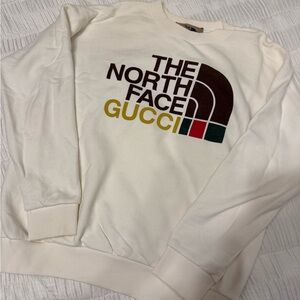 Gucci X The North Face Cream Sweatshirt